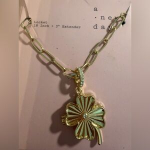 #763 NEW! ☘️ A New Day Necklace with Locket